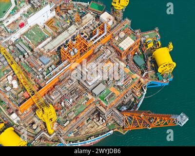 QINGDAO, CHINA - APRIL 7, 2024 - Asia's first cylindrical 