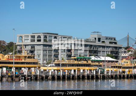 Balmain Shipyard With Sydney Ferries Vessels Being Maintained And 