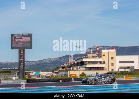 Le Castellet, France. 06th Apr, 2024. Le CASTELLET, Circuit Paul Ricard, France, 4 Hour Endurance race part of the GT World Challenge Endurance Cup held on the 06. APRIL 2024; #90, Patrick Assenheimer, Ezequiel PEREZ COMPANC, Team Madpanda Motorsport, Mercedes-AMG GT3 car. The Team Madpanda Motorsportraces in the in the Fanatec GT World Challenge Endurance Cup, fee liable image, Photo (FRANQUET Geert /ATP/SPP) Credit: SPP Sport Press Photo. /Alamy Live News Stock Photo