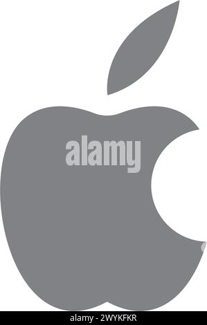 Apple logo template vector illustration design Stock Vector