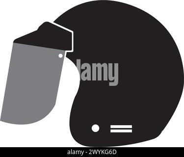 Helmet simple vector icon illustration design Stock Vector