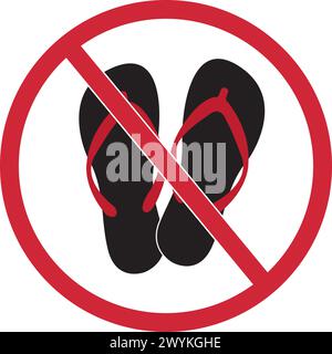 simple slipper logo vector icon illustration design Stock Vector