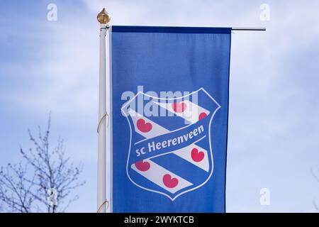 HEERENVEEN, 07-04-2024, Abe Lenstra stadion, Dutch football Eredivisie ...