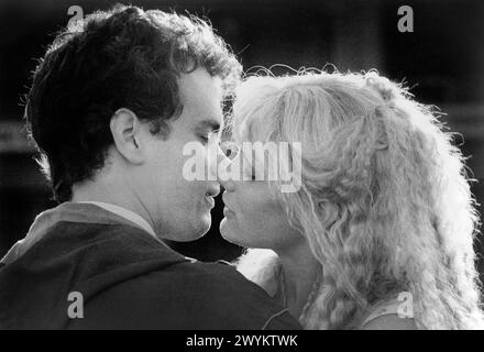 Tom Hanks, Daryl Hannah, on-set of the film, 'Splash', Buena Vista Distribution, 1984 Stock Photo