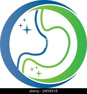 stomach care icon designs concept vector illustration design Stock Vector