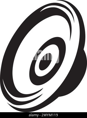 Speaker Logo design. Sound Systems Logo design vector Stock Vector