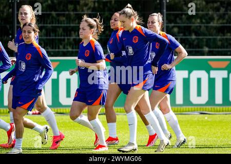 Zeist, Netherlands. 07th Apr, 2024. ZEIST, NETHERLANDS - APRIL 7: Wieke Kaptein of the Netherlands during a Training Session of the Netherlands Women's Football Team at the KNVB Campus on April 7, 2024 in Zeist, Netherlands. (Photo by Rene Nijhuis/Orange Pictures) Credit: Orange Pics BV/Alamy Live News Stock Photo