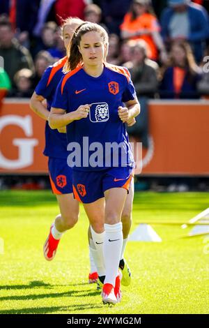 Zeist, Netherlands. 07th Apr, 2024. ZEIST, NETHERLANDS - APRIL 7: Marisa Olislagers of the Netherlands during a Training Session of the Netherlands Women's Football Team at the KNVB Campus on April 7, 2024 in Zeist, Netherlands. (Photo by Rene Nijhuis/Orange Pictures) Credit: Orange Pics BV/Alamy Live News Stock Photo