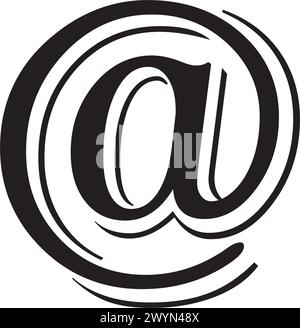 Alpha Icon Vector illustration symbol design Stock Vector