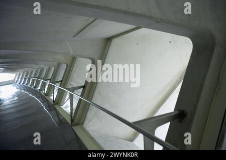 Loiu Airport Of Bilbao By Santiago Calatrava, Bilbao. Euskadi, Spain 