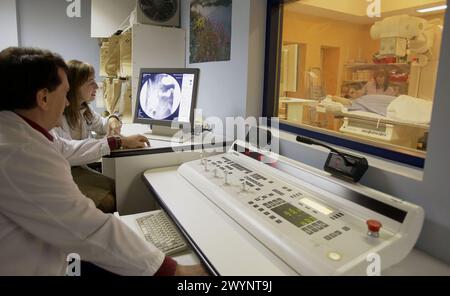 Xray. Hospital de Zumarraga, Gipuzkoa, Euskadi, Spain. Stock Photo