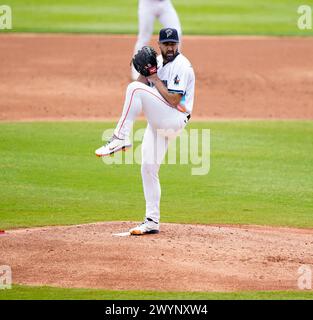 Sugarland, United States. 07th Apr, 2024. Houston Astros pitcher Justin Verlander (35) on rehab assignment pitching for the Sugarland Space Cowboys on April 7, 2024 In Sugarland, Texas at Constellation Field. (Photo By Jerome Hicks/ Credit: Sipa USA/Alamy Live News Stock Photo