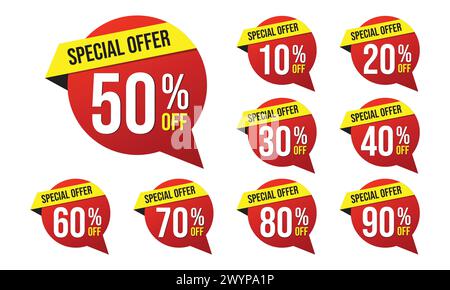 sale tag vector art. Stock Vector