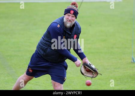 Essex batting coach Tom Huggins during Kent CCC vs Essex CCC, Vitality ...