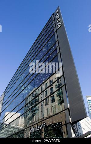 John Lewis store at The Hayes, Cardiff, Wales Stock Photo