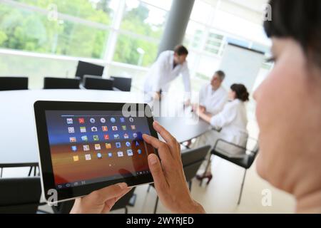 Shinthesis Lab, Research Laboratory, R&D+i, Design and synthesis of new chemical entities with therapeutic applications in oncology, Discovery and development of novel drugs for the treatment of cancer, Ikerchem, Donostia, San Sebastian, Gipuzkoa, Basque Country, Spain. Stock Photo