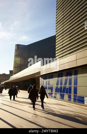 Kursaal Palace by architect Rafael Moneo, Donostia, San Sebastian, Gipuzkoa, Euskadi, Spain. Stock Photo