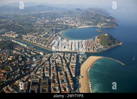 San Sebastián, Gipuzkoa, Basque Country, Spain. Stock Photo