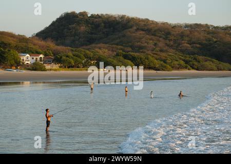 Playa el Coco, Rivas, Nicaragua, Central America Stock Photo