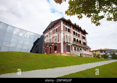 Cristobal Balenciaga Museoa (Balenciaga Museum), Getaria, Gipuzkoa, Baske Country, Spain. Stock Photo