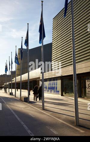 City Hall, Architect: Rafael Moneo, Logroño, La Rioja. Spain Stock ...