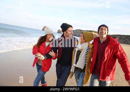 Lifestyles, Hendaya Beach. Stock Photo