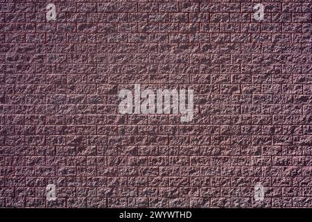 Background from a dark red brick wall Stock Photo