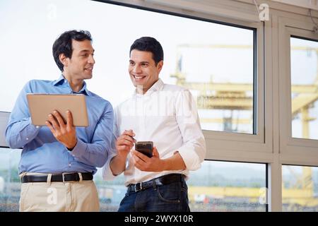Railway terminal, Business, Industry, Donostia, San Sebastian, Basque Country, Spain. Stock Photo