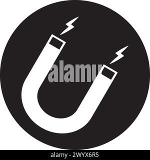 Magnet icon vector illustration design Stock Vector