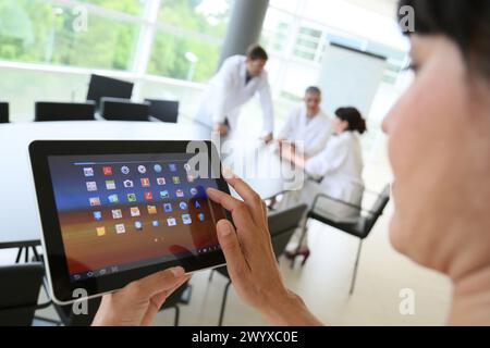 Shinthesis Lab, Research Laboratory, R&D+i, Design and synthesis of new chemical entities with therapeutic applications in oncology, Discovery and development of novel drugs for the treatment of cancer, Ikerchem, Donostia, San Sebastian, Gipuzkoa, Basque Country, Spain. Stock Photo