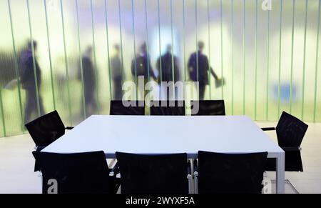 Executives. Meeting room. Office building. Technology Park. Zamudio. Bizkaia. Basque Country. Spain. Stock Photo