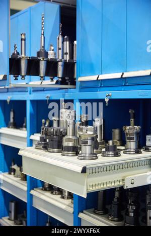 Tools machining center. Industry. Gipuzkoa. Basque Country. Spain. Stock Photo