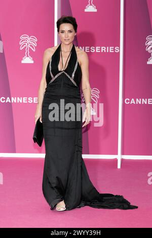 Cannes, France. 08th Apr, 2024. Sophie Dorn attends the pink carpet during the 7th Canneseries International Festival, on April 08, 2024 in Cannes, France. Photo by David NIVIERE/ABACAPRESS.COM Credit: Abaca Press/Alamy Live News Stock Photo