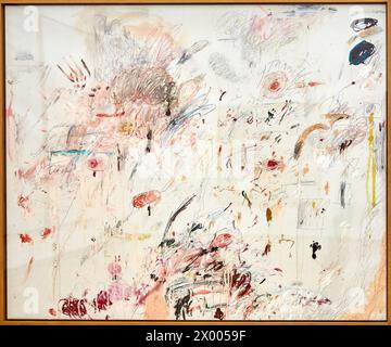 'Empire of Flora', Cy Twombly, Hamburger Bahnhof Museum, Museum für Gegenwart, Berlin, Germany. Stock Photo