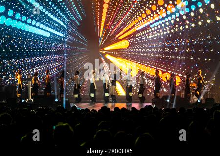 Italy, 06 April 2024 Annalisa live at Nelson Mandela Forum, Florence,'Tutti Nel Vortice - Palasport' Italian Tour Premiere © Luna La Chimia / Alamy Stock Photo