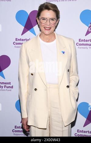 Annette Bening attends the 2024 Entertainment Community Fund Gala at ...