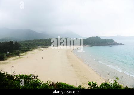 Ham Tin Beach at Sai Kung East Country park in Hong Kong Stock Photo ...