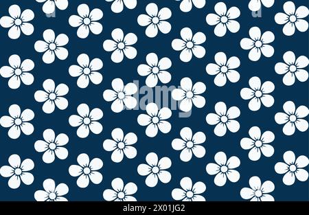 seamless floral pattern Stock Vector