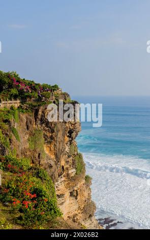 Coast near Uluwatu temple in Bali, Indonesia Stock Photo