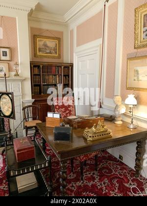 The interior and beautiful grounds of Hugenden Manor. The National ...