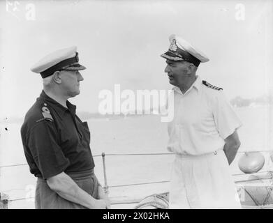 ROYAL INDIAN NAVY SLOOP HMIS SUTLEJ ON BURMA COAST PATROL. 26 MARCH TO