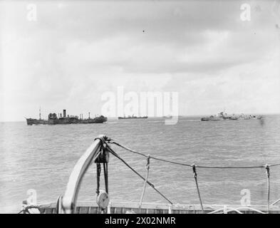 IN CONVOY FROM BOMBAY TO SINGAPORE. FEBRUARY 1942, ON BOARD THE ...