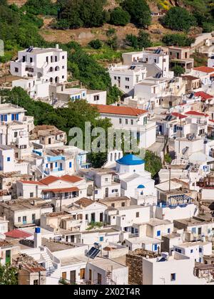 Naxos, Greece, Cyclades Islands, view of the Harbour Stock Photo - Alamy