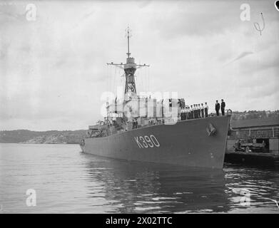 British frigate HMS Loch Fada Stock Photo - Alamy