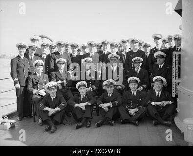 C-IN-C MEDITERRANEAN ABOARD HMS SIRIUS. 14 AND 21 MARCH 1943, ALGIERS ...