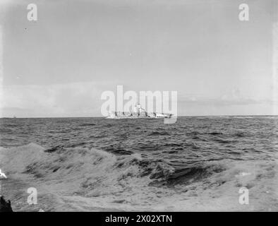 With The Home Fleet At Sea. 1942, On Board The Tribal Class Destroyer 