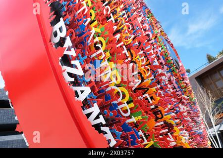 Istanbul Turkey - an public art installation called Istanbul the