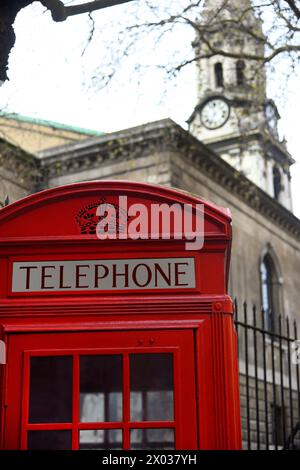 Telephone Box London Stock Photo
