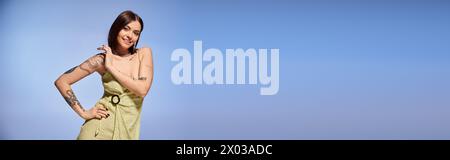 A Lovely Brunette Model Poses Nude In A Home Environment Stock Photo