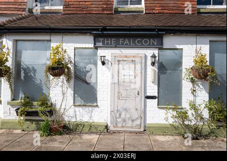 Closed Public House Stock Photo